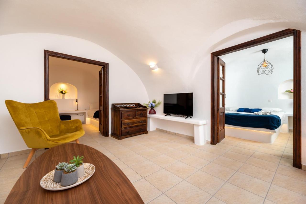 Iridanos Cave House Villa Megalochori  Exterior photo