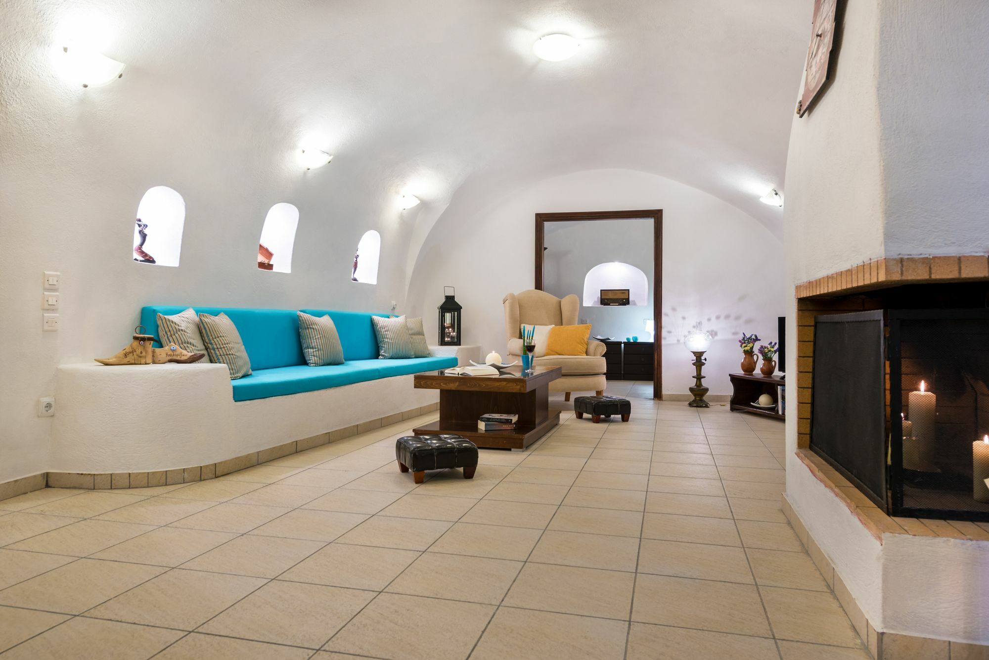 Iridanos Cave House Villa Megalochori  Exterior photo